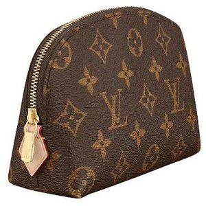 LOUIS VUITTON Monogram Canvas Cosmetic Pouch Pochette Accessories